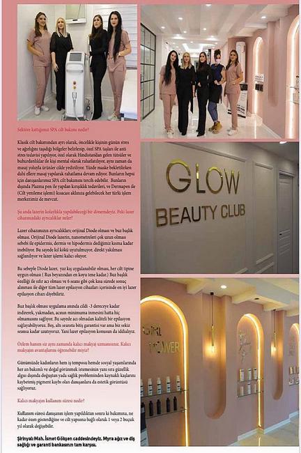 Glow Beauty Club olarak verdiği hizmetin fotoğrafı 2